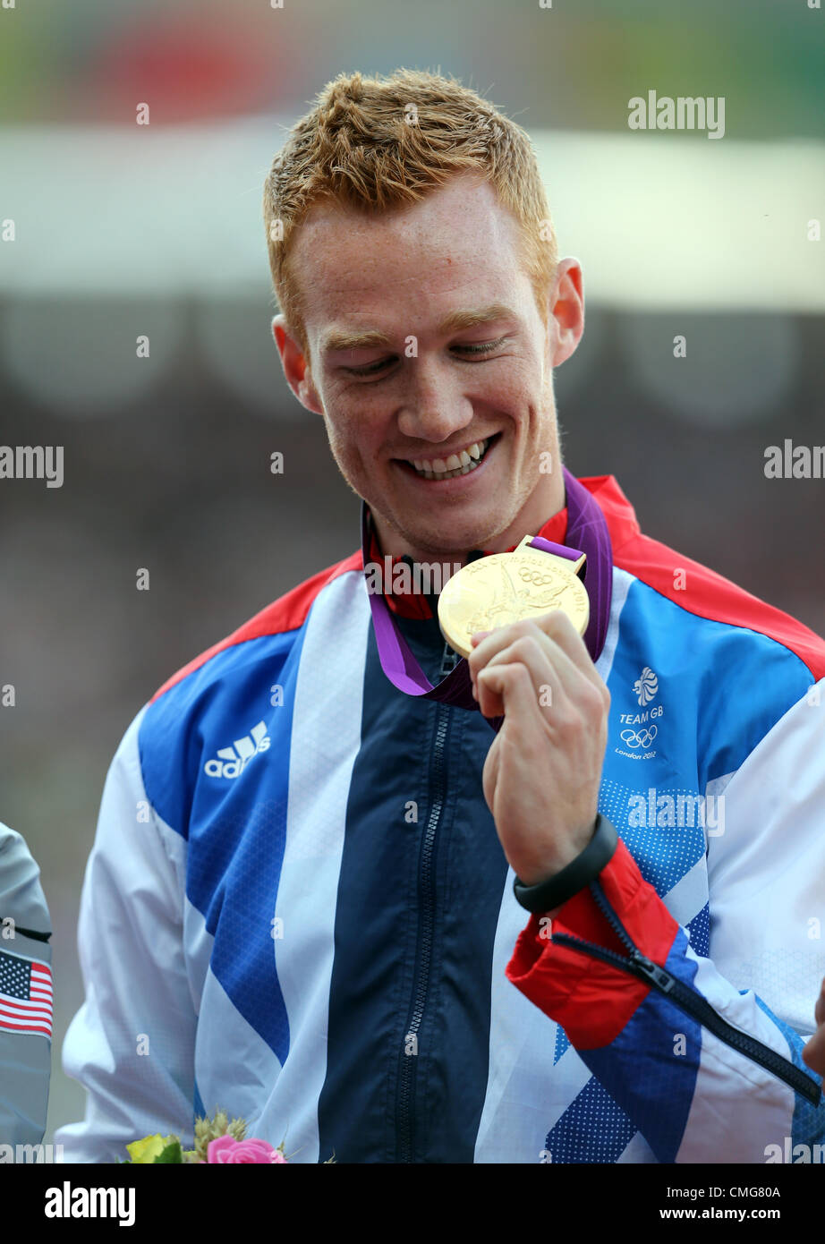 GREG RUTHERFORD Foto Stock