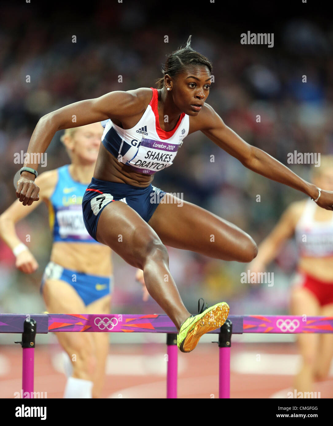 PERRI SCROLLA-DRAYTON 2012 GIOCHI OLIMPICI Foto Stock