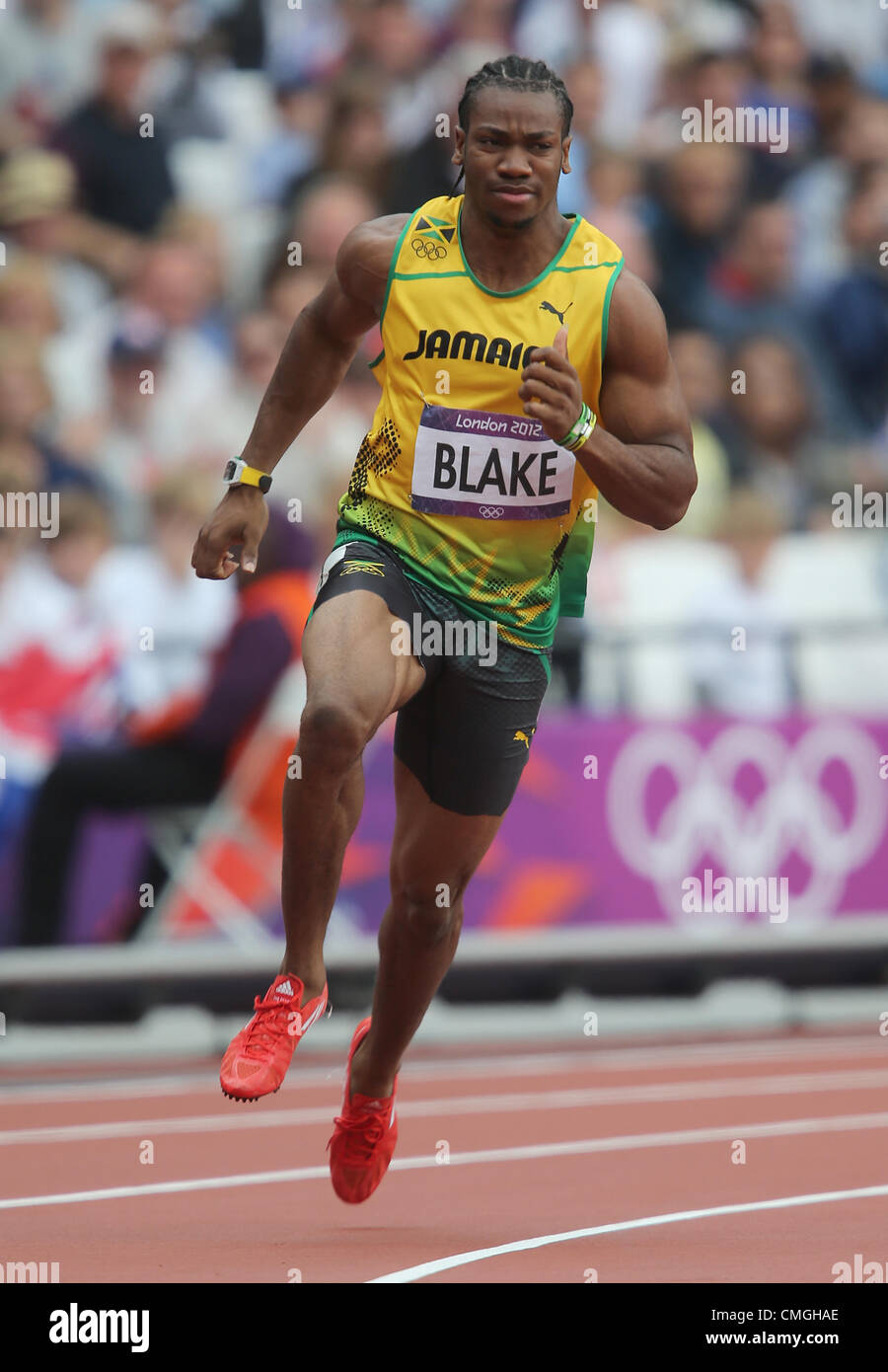 GIOCHI OLIMPICI DI YOHAN BLAKE 2012 Foto Stock