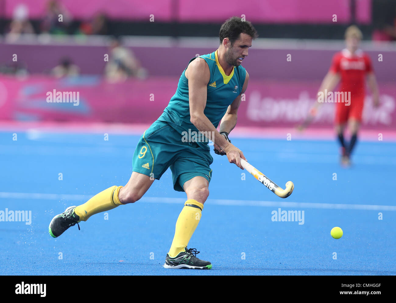 MARK KNOWLES AUSTRALIA Stratford London Inghilterra 11 Agosto 2012 Foto Stock