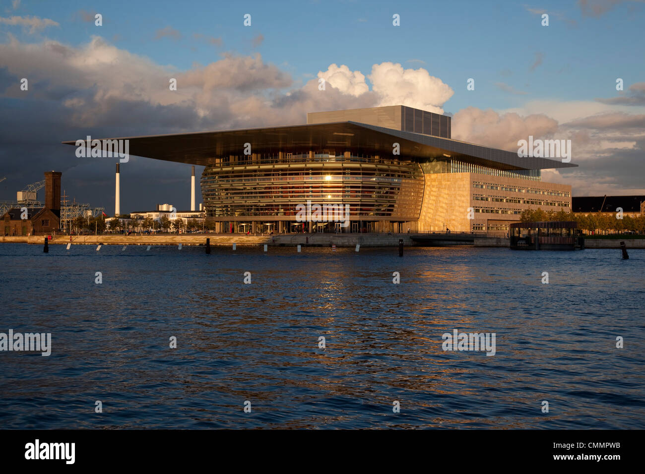 Opera House, Copenhagen, Danimarca, in Scandinavia, Europa Foto Stock