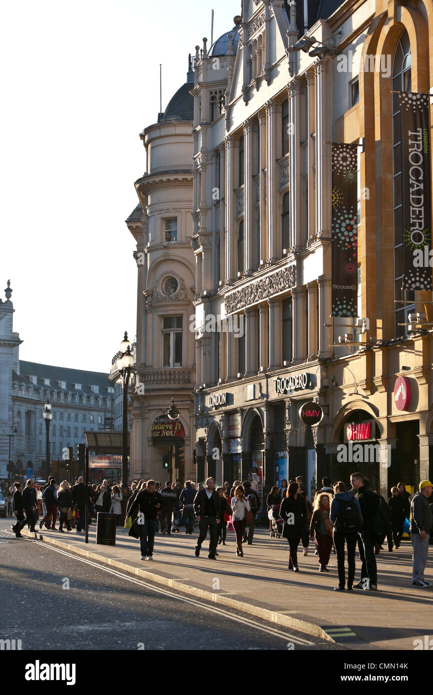 London street scene, England, Regno Unito Foto Stock