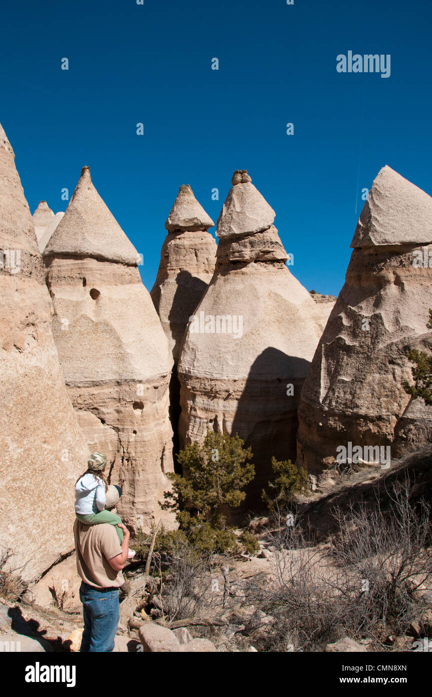 Tenda rocce monumento nazionale Foto Stock