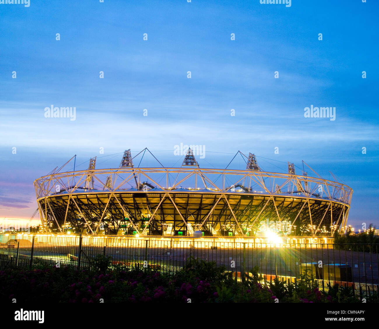 Stadio olimpico di Londra, 2012, U.K. Foto Stock