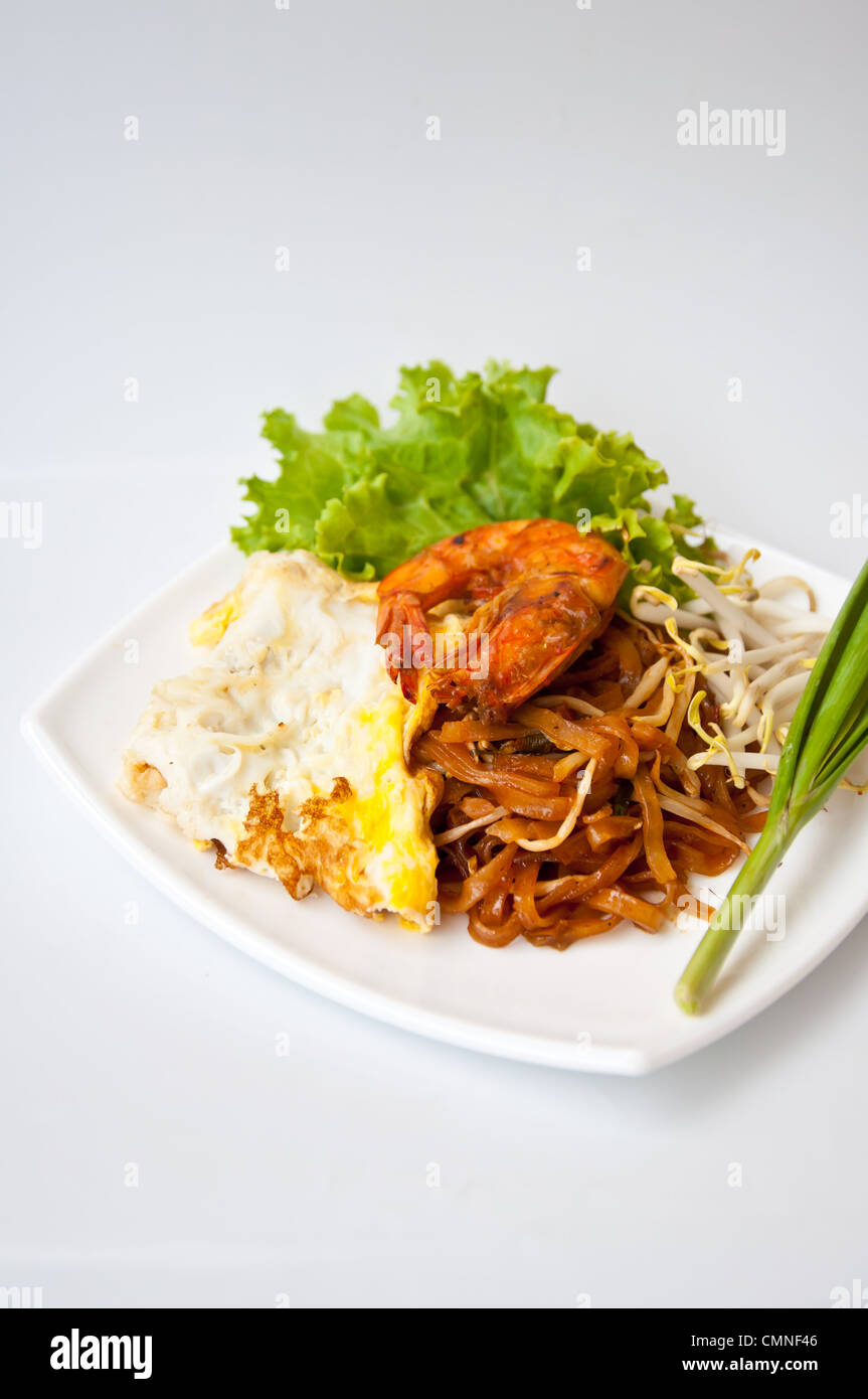 Delizioso cibo tailandese PUDTHAI chiamata Foto Stock