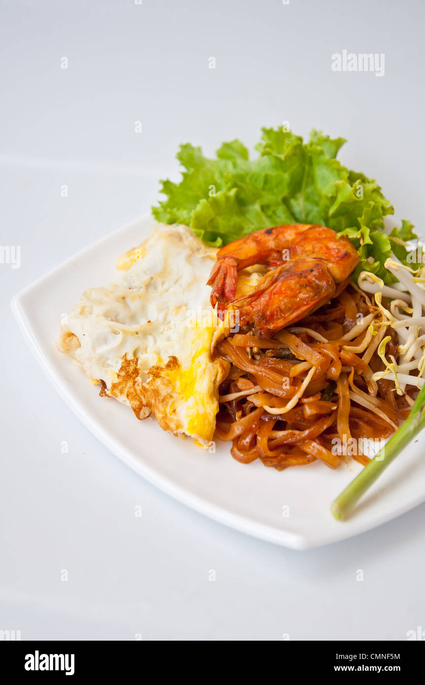 Delizioso cibo tailandese PUDTHAI chiamata Foto Stock