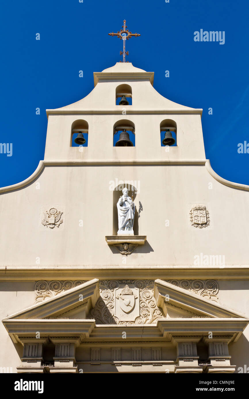 La Basilica Cattedrale di Sant'Agostino a St. Augustine, Florida, USA, America. Foto Stock