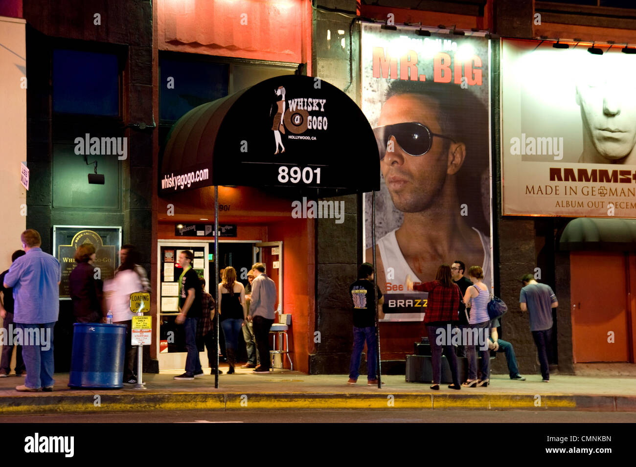Il Whisky a GoGo nightclub sulla Sunset Strip di Los Angeles, CA Foto Stock