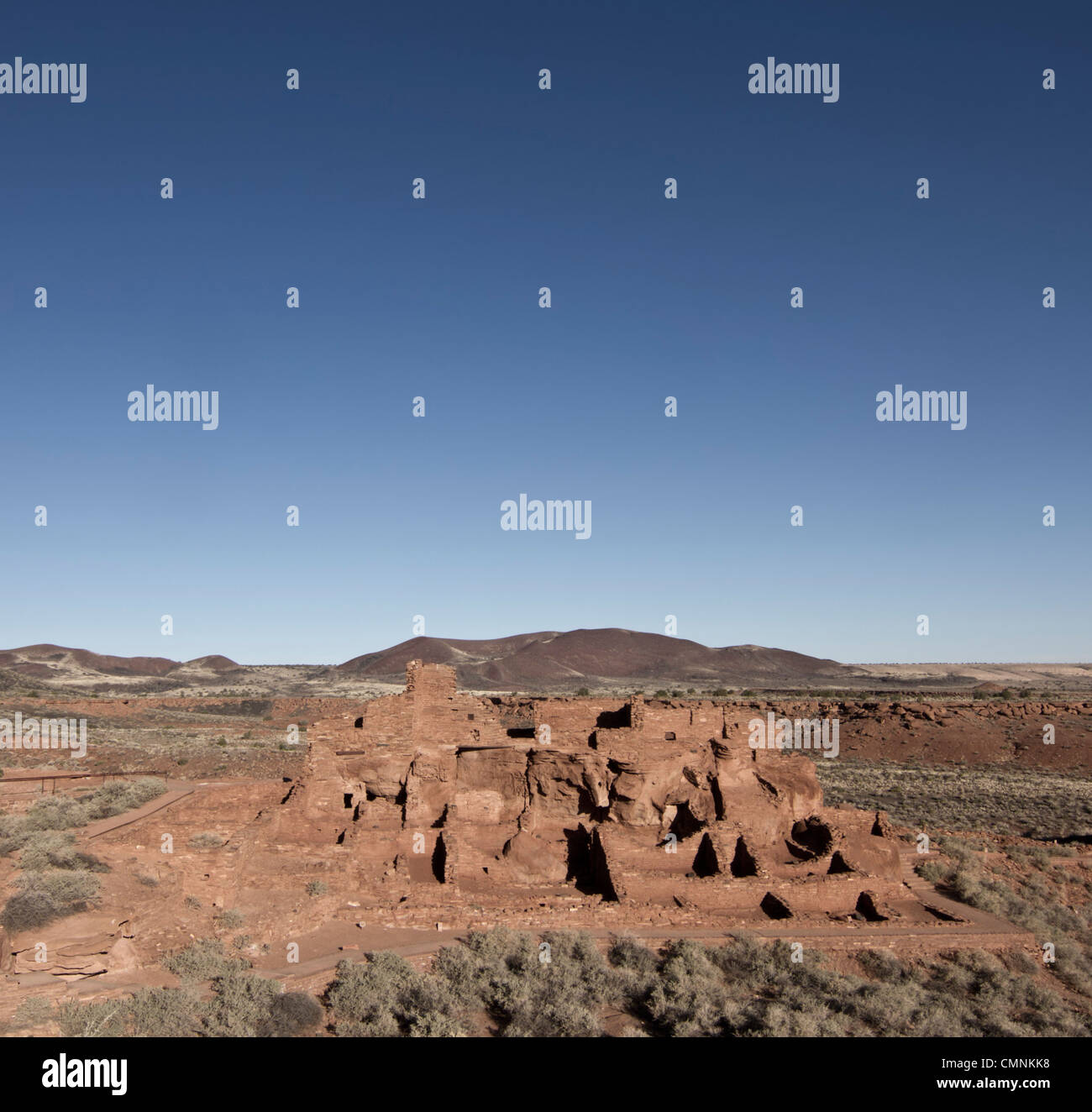 Native American rovine di Wupatki National Monument si trova nel centro-nord Arizona, vicino a Flagstaff. Foto Stock