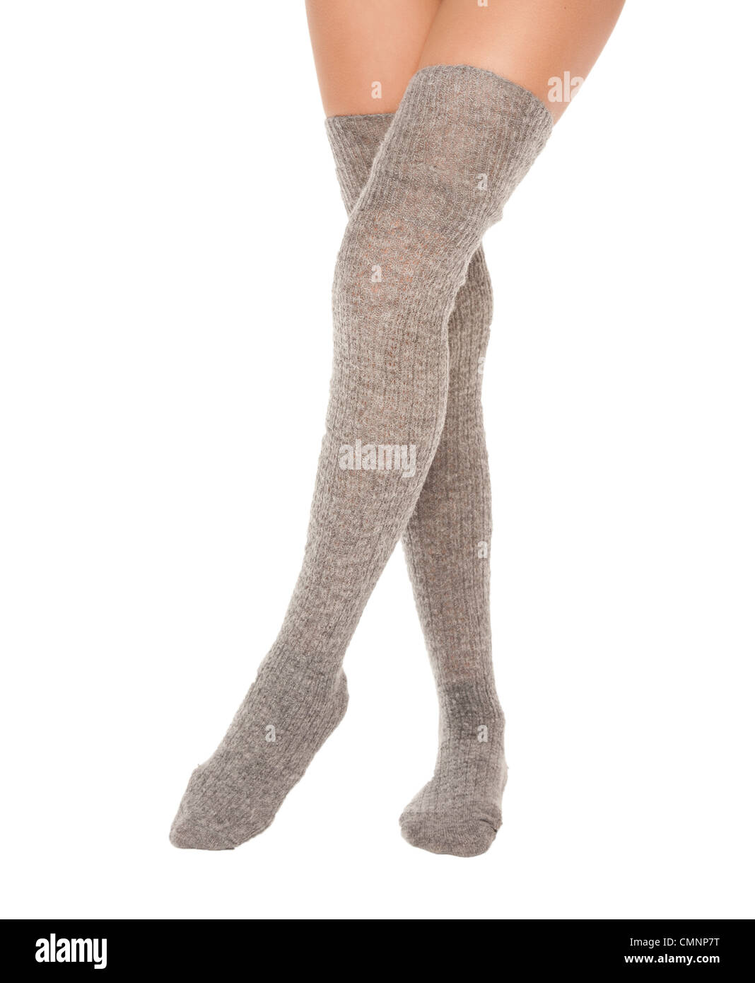 In prossimità delle gambe femmina Foto Stock