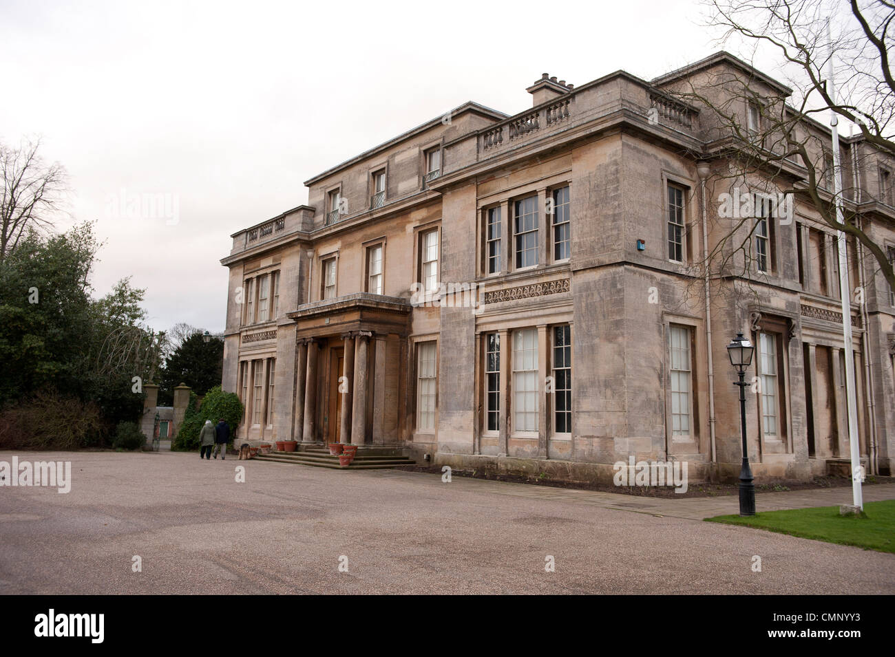 Normanby Hall, vicino a Scunthorpe, Lincolnshire. Si tratta di un ex maestosa hall ora eseguito come un attrazione turistica dal consiglio locale. Foto Stock