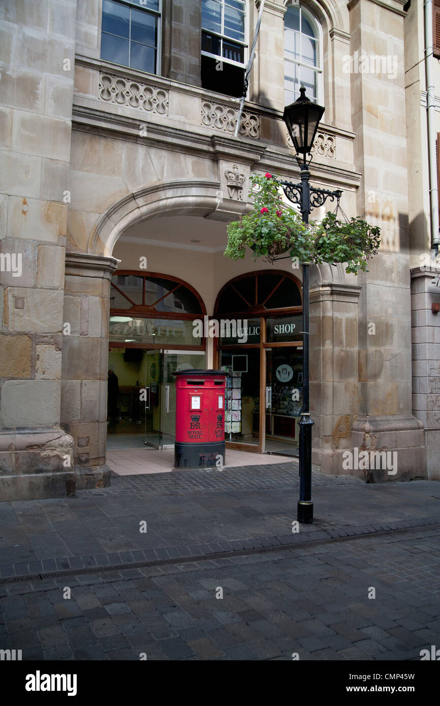 Rocca di Gibilterra post office ingresso Foto Stock