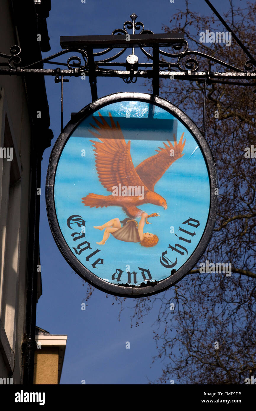 La città di Oxford Oxfordshire Foto Stock