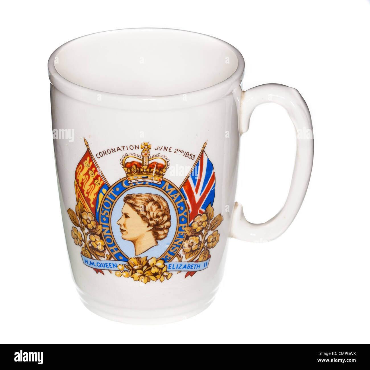 Coronation tea cup queen elizabeth immagini e fotografie stock ad alta  risoluzione - Alamy