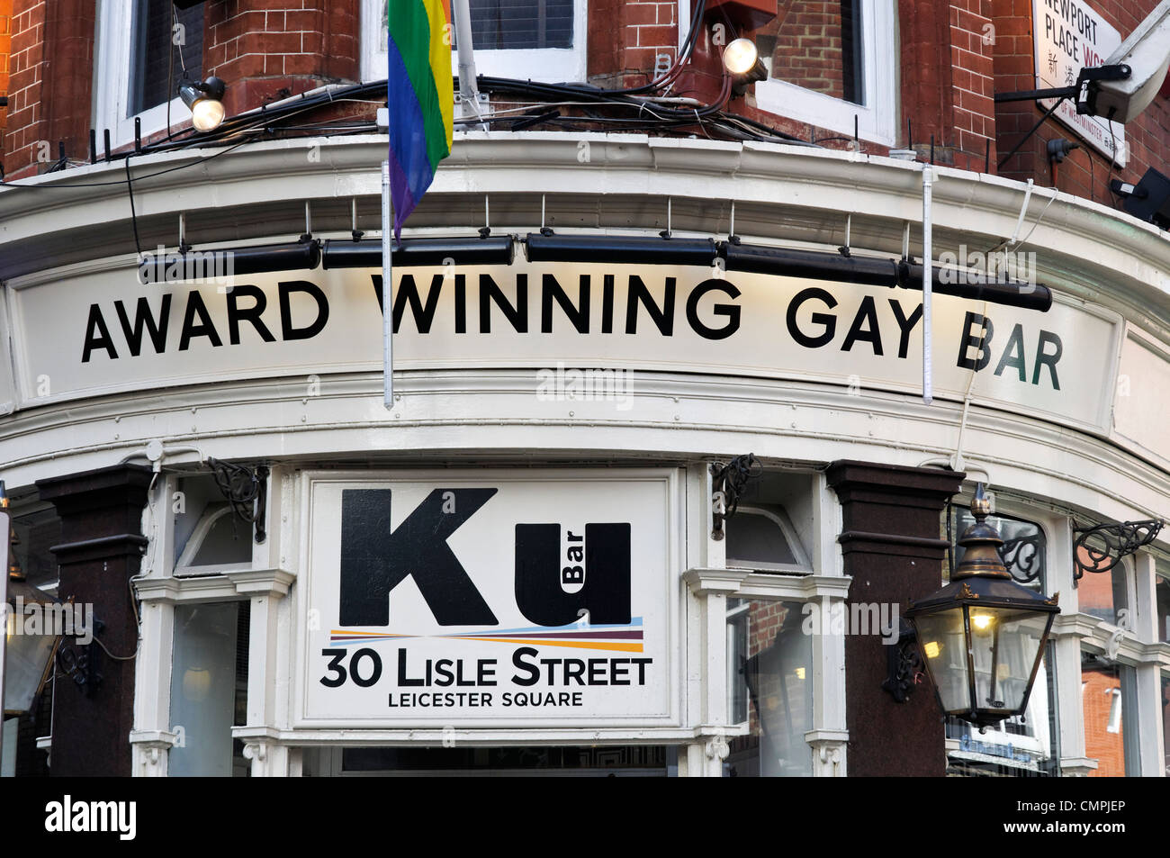 La Ku bar gay club di Londra, Regno Unito Foto Stock