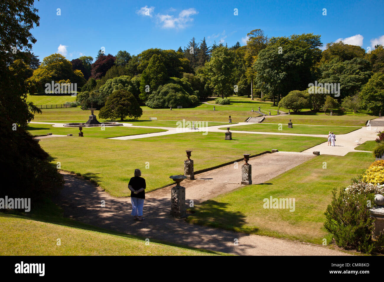 Pencarrow country house e giardini,st albans,cornwall, Regno Unito Foto Stock