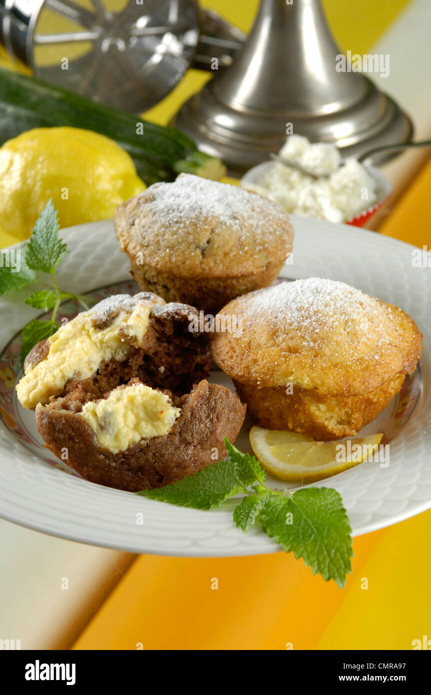 Cottage cheese muffin ('Diver muffin') Foto Stock