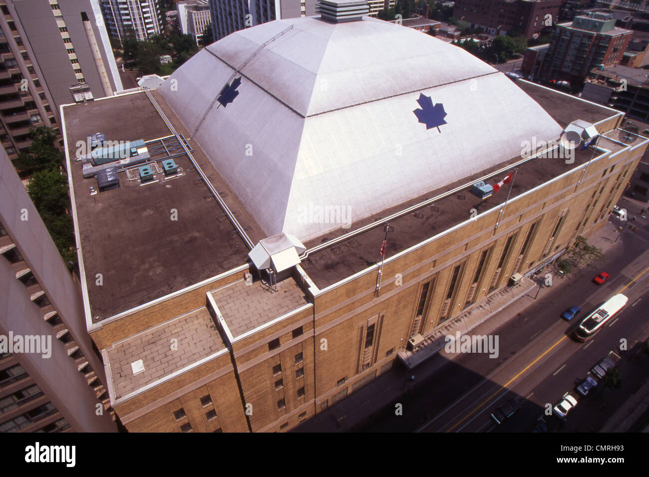 A.Marsh; 3524-0120-11, Panoramica di Maple Leaf Gardens, Toronto, ON Foto Stock