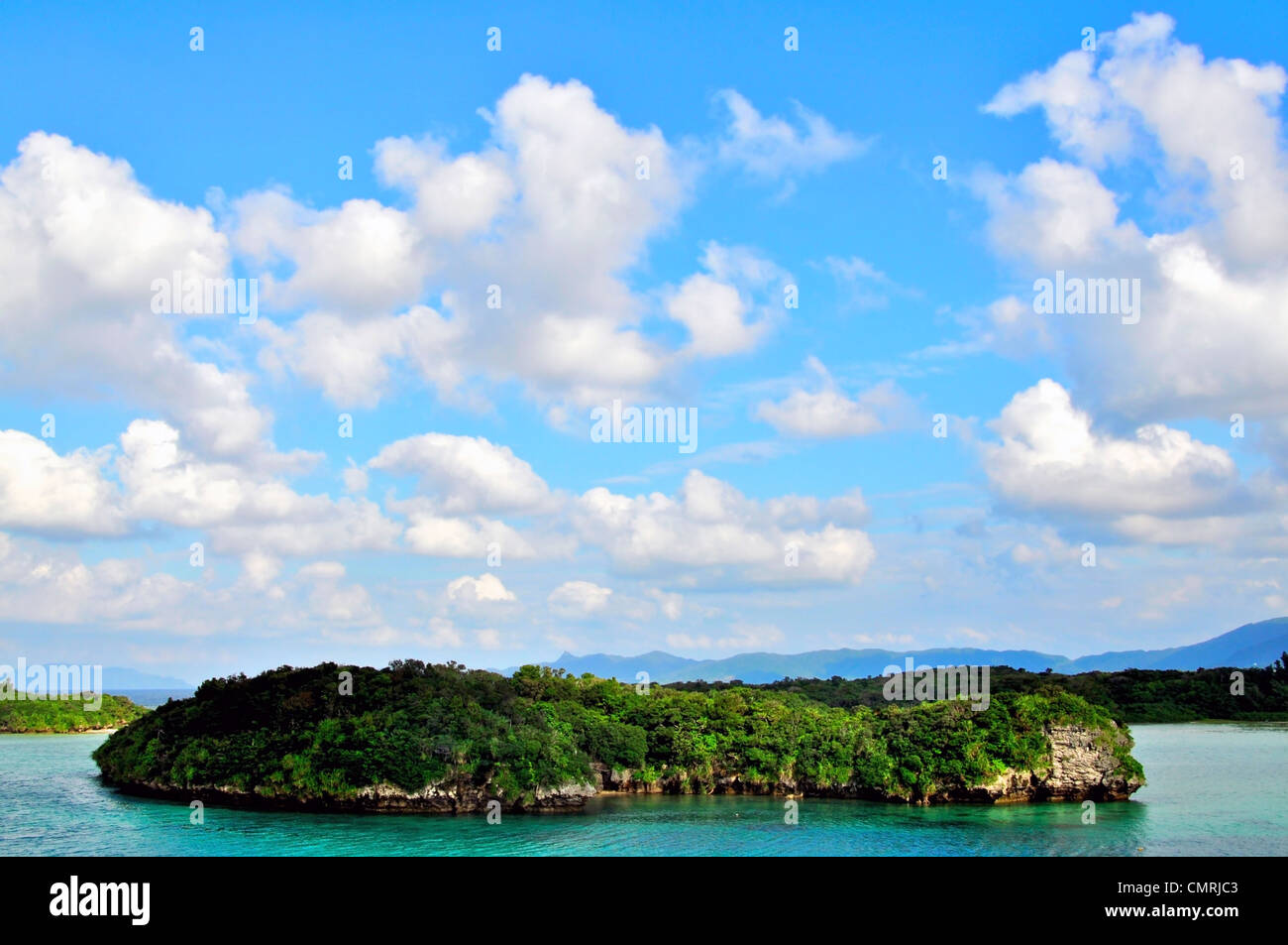 Isole tropicali a Okinawa, Giappone Foto Stock