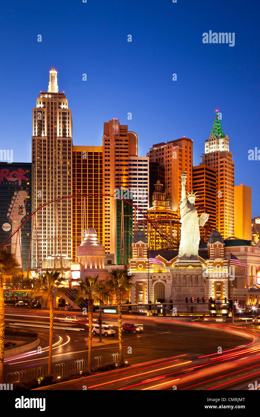 New York Hotel and Casino Las Vegas Nevada USA Foto Stock