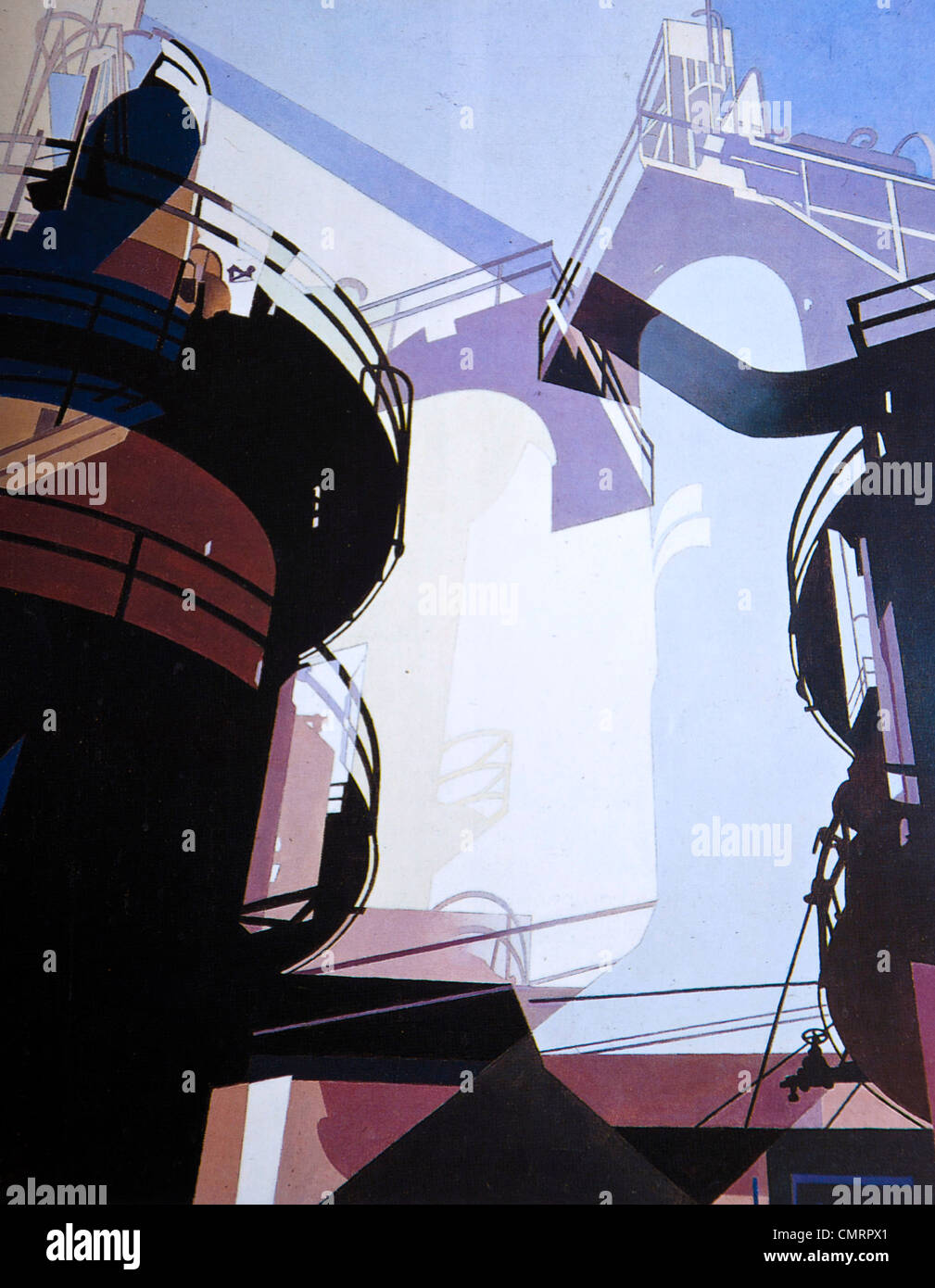 Antenna, Gyrations Charles Sheeler Foto Stock