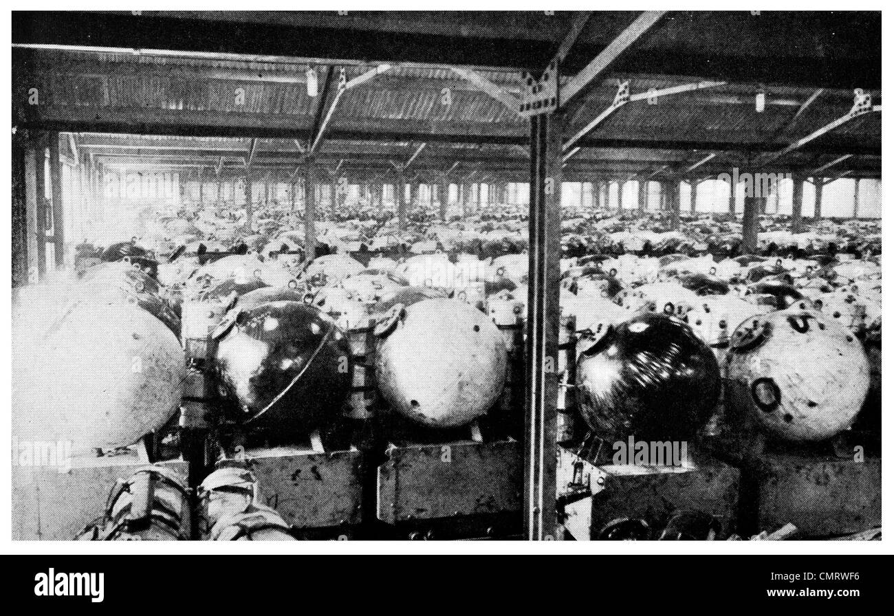 Magazzino 1919 US Naval Base in Scozia la mia TNT esplosivi 70,117 mine Foto Stock