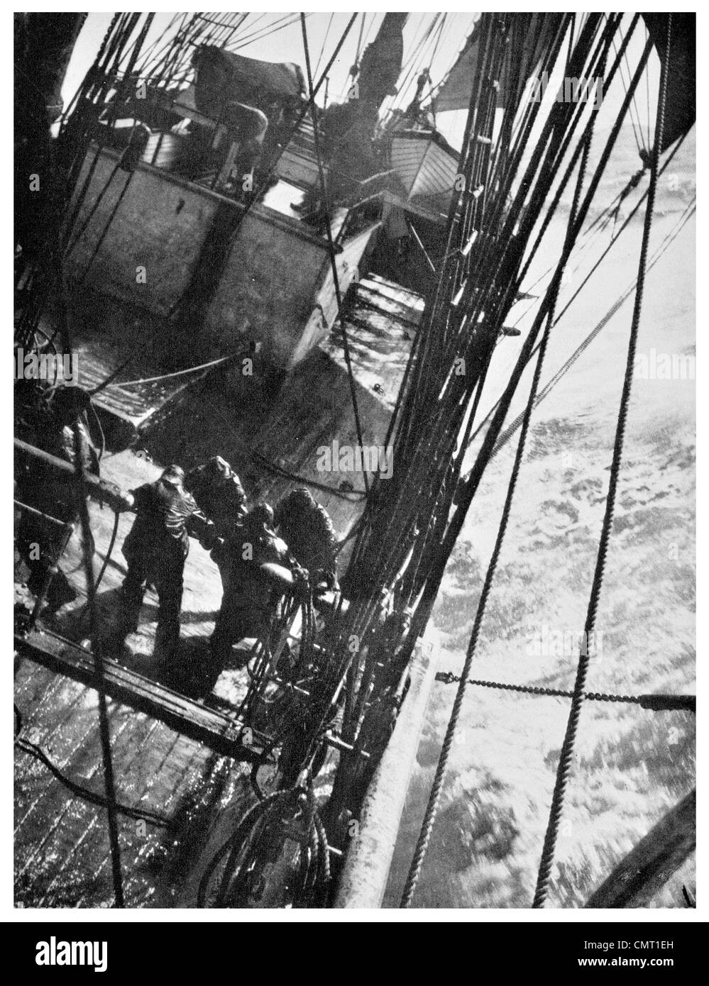 1912 Terra Nova Gale alto mare Antartide British Antarctic Expedition Foto Stock