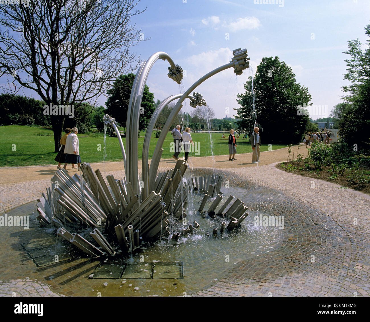 Bundesgartenschau 1991 im Westfalenpark a Dortmund, Ruhrgebiet, Renania settentrionale-Vestfalia Foto Stock