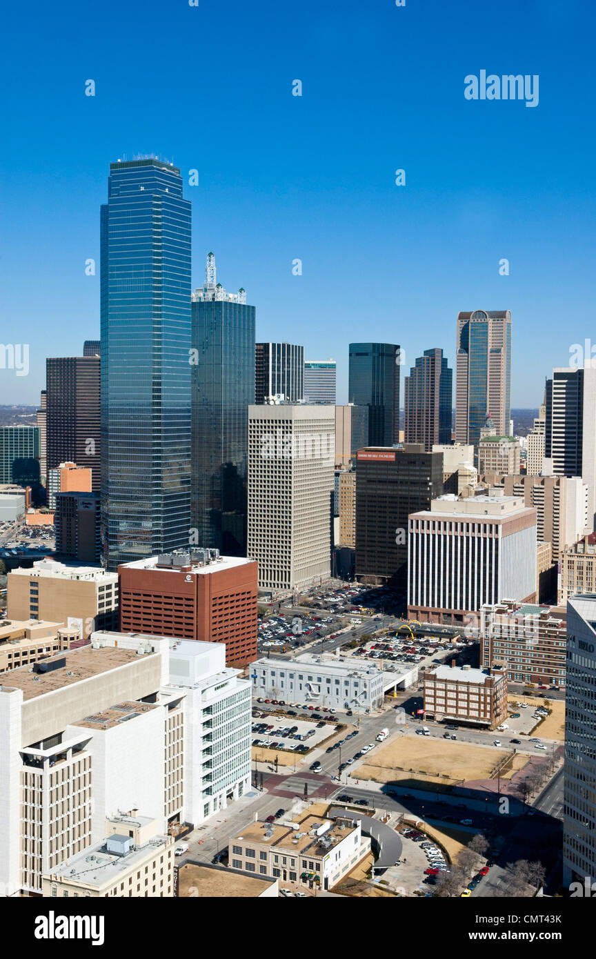 Dallas, Texas - skyline - 2009 Foto Stock