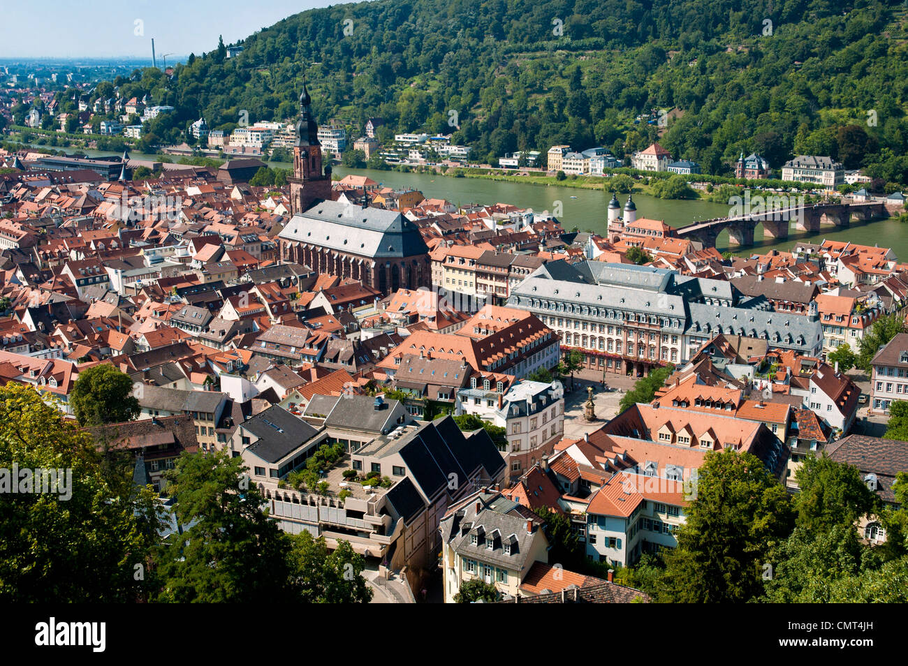 Heidelberg, Germania sul Neckar Foto Stock