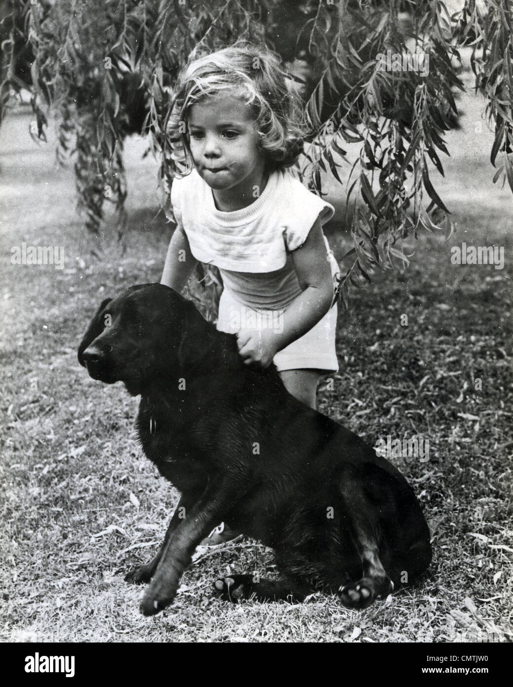 CAROLINE Bouvier Kennedy figlia di John e Jackie Kennedy circa 1965 Foto Stock