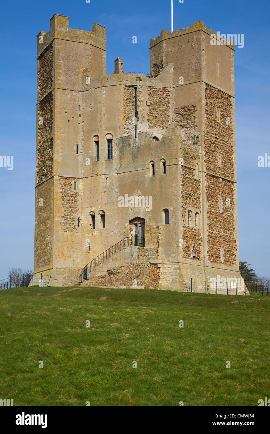 Orford castle, Suffolk, Inghilterra Foto Stock