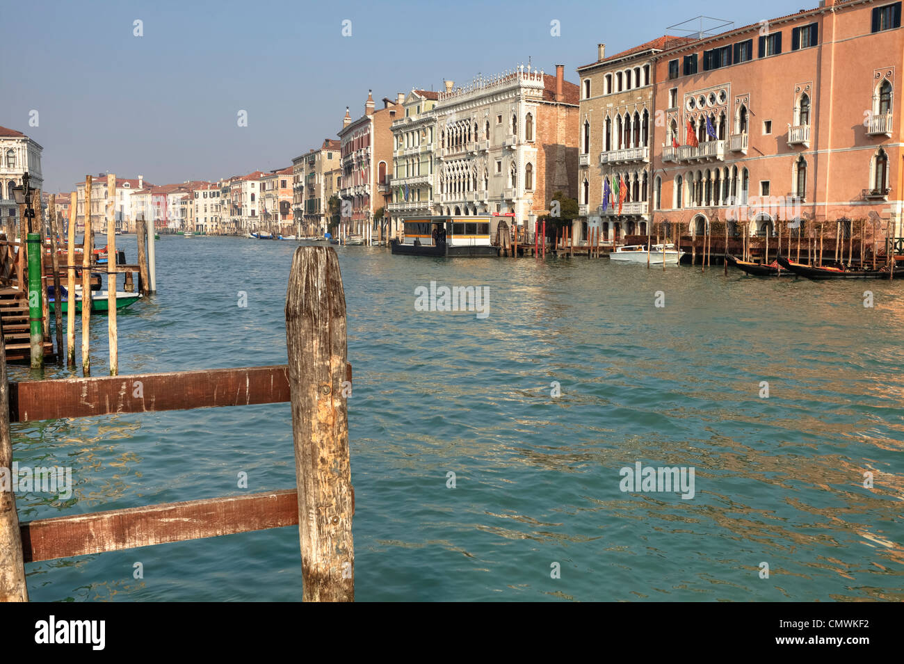 Ca d'Oro, Grand Canal, Venezia, Veneto, Italia Foto Stock