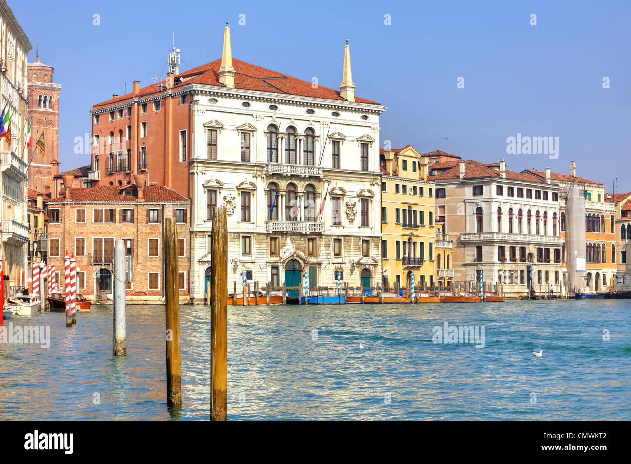 Palazzo Balbi, Grand Canal, Venezia, Veneto, Italia Foto Stock