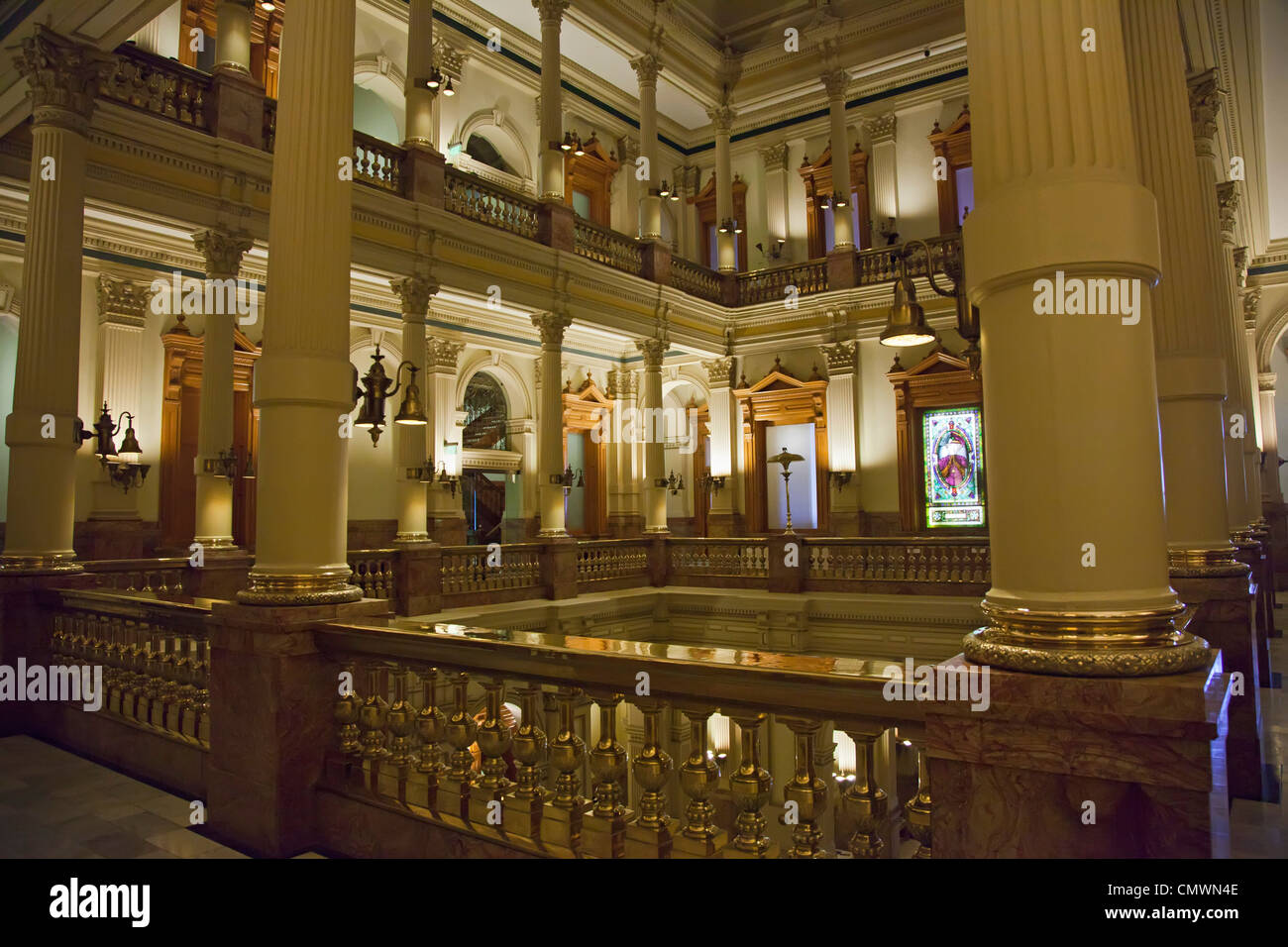 Denver, Colorado - l'interno del Colorado Capitol Building. Foto Stock