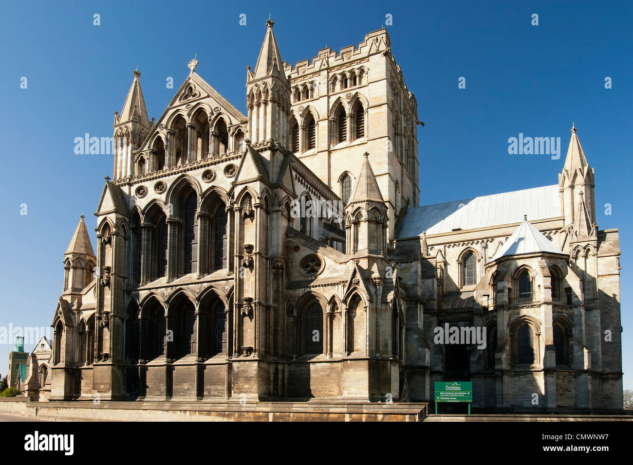 Cattedrale cattolica romana di San Giovanni Battista, Norwich, Regno Unito Foto Stock