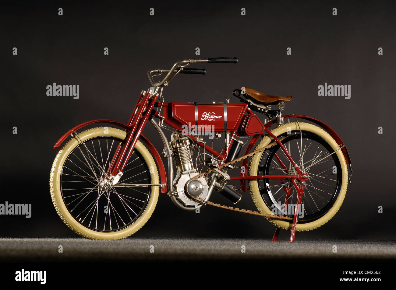 1911 Wagner trasmissione a cinghia singola Foto Stock
