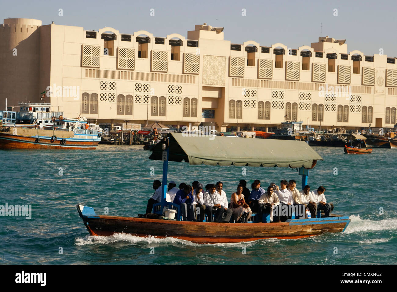 Dubai Deira Creek Traghetti Foto Stock