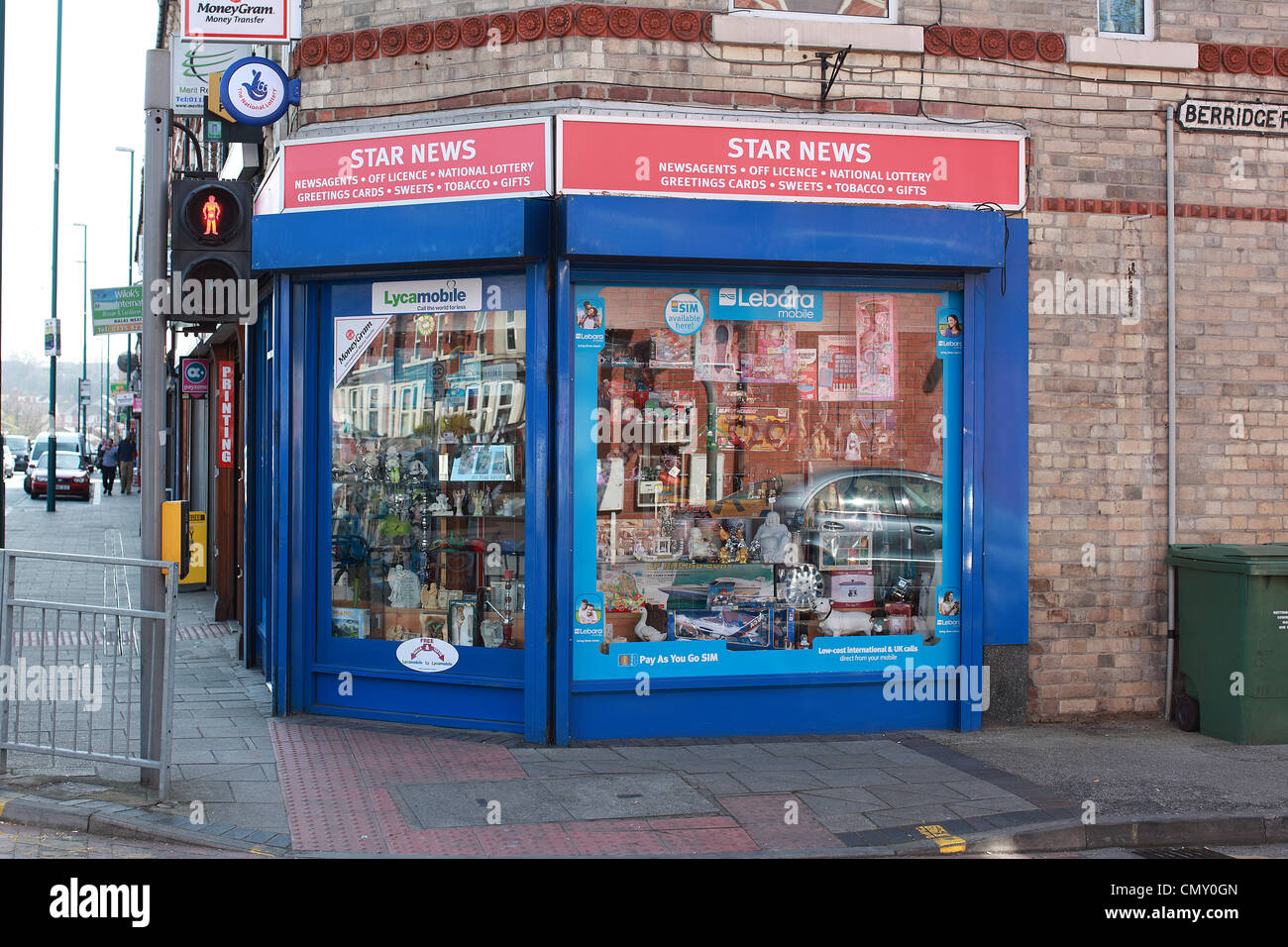 Corner Shop UK Foto Stock
