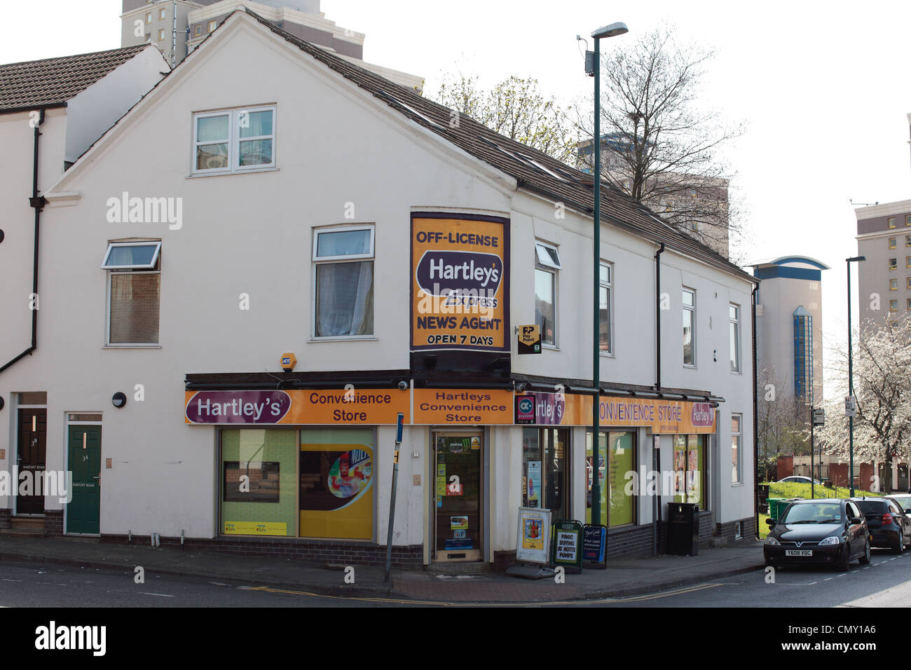Corner Shop UK Foto Stock