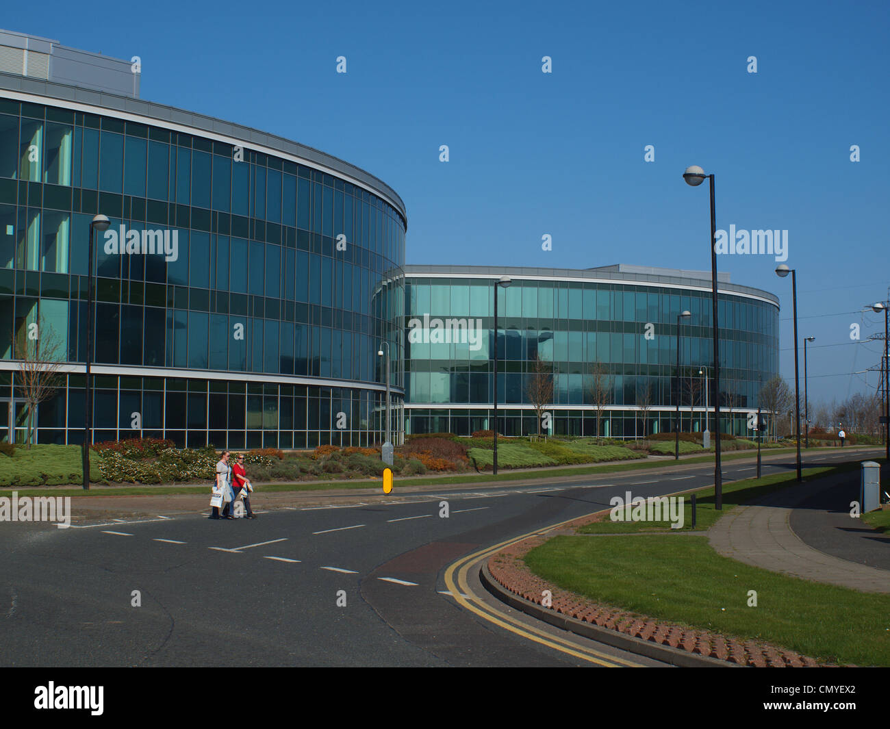 I dieci anni di Cobalt Business Park più grande del Regno Unito office park, con un consolidato e fiorente comunità di business, Foto Stock