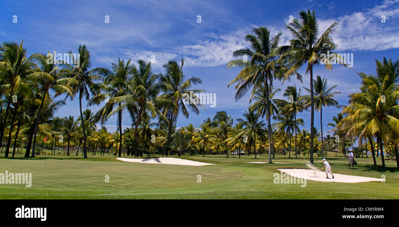 Campo da Golf in Belle Mare Flacq, Mauritius, Africa Foto Stock