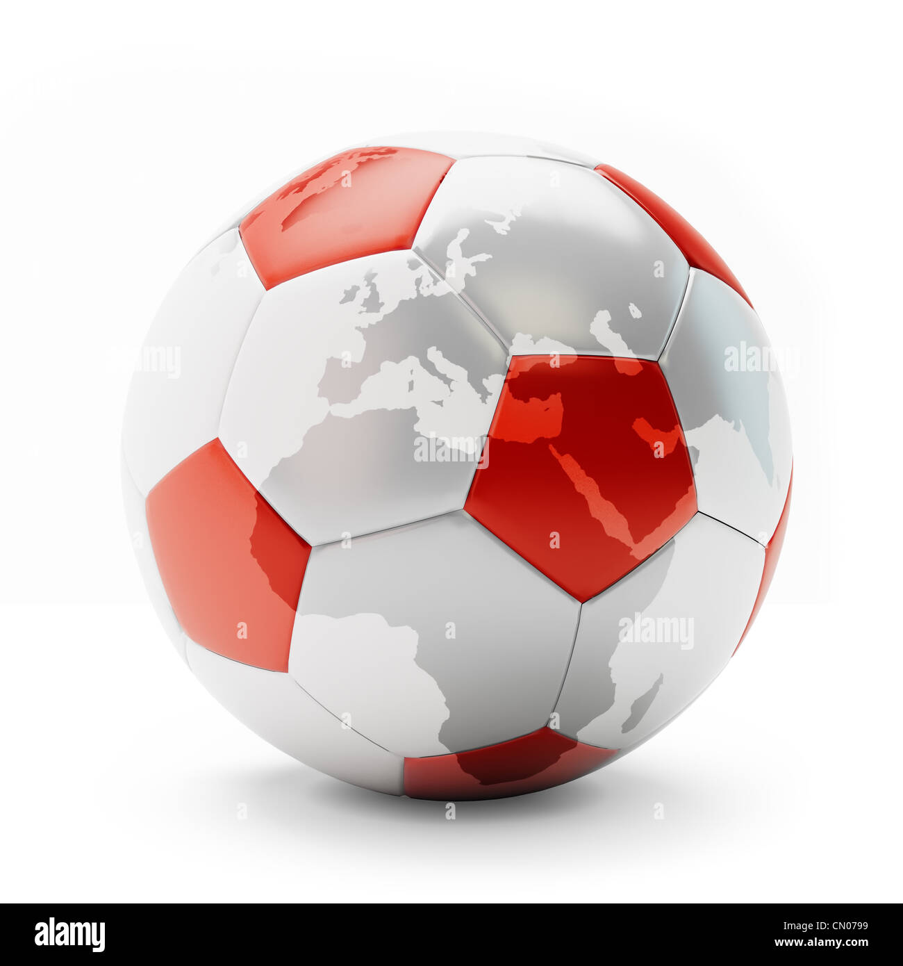 Polish-Ukraine unita Euro 2012 campionati di calcio Foto Stock