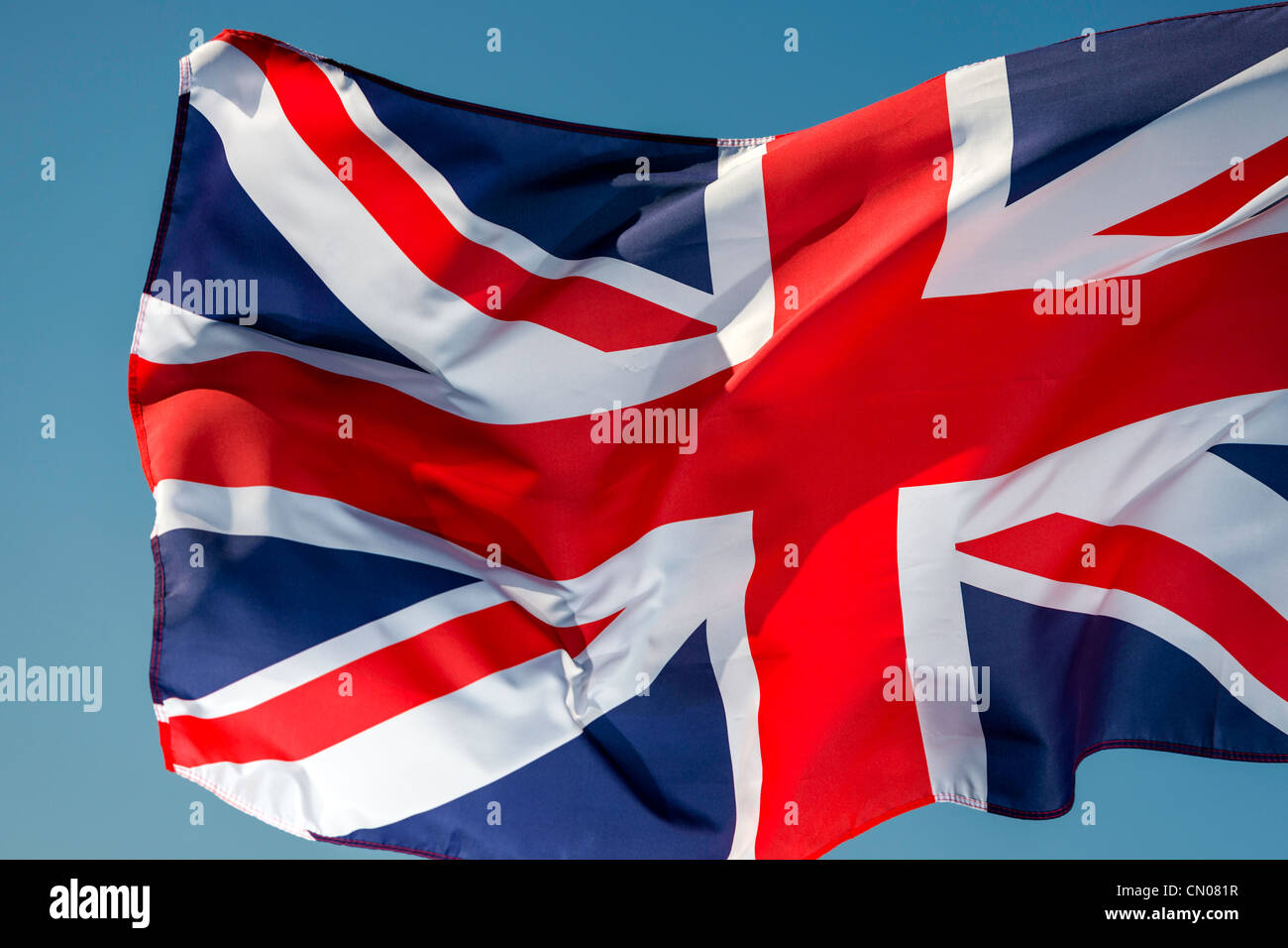 "Union Jack' - la bandiera europea Foto Stock