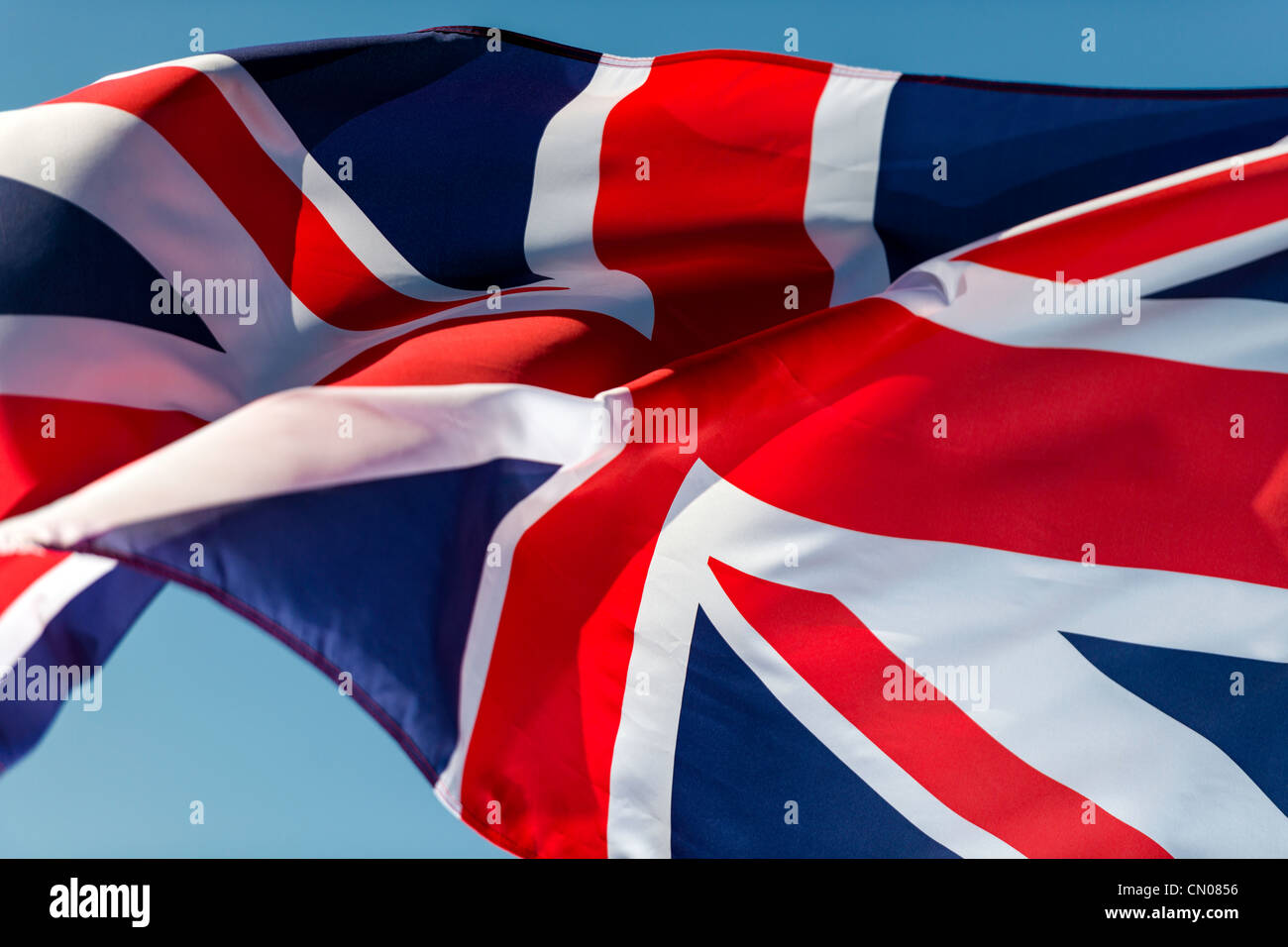 "Union Jack' - la bandiera europea Foto Stock