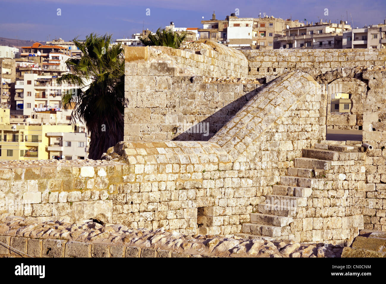 Cittadella di Raymond de Saint-Gilles a Tripoli Foto Stock