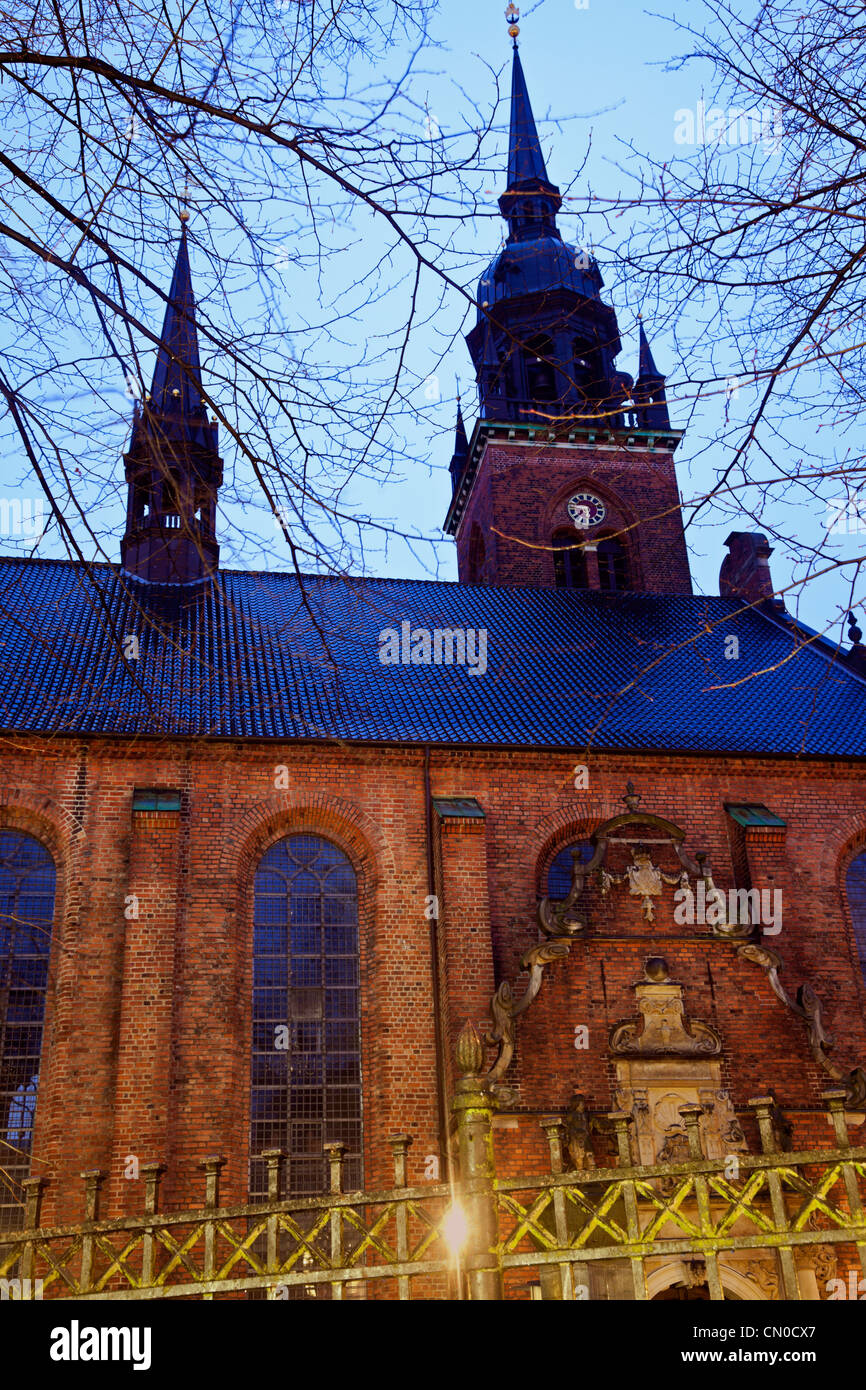 Chiesa a Copenaghen, Danimarca Foto Stock