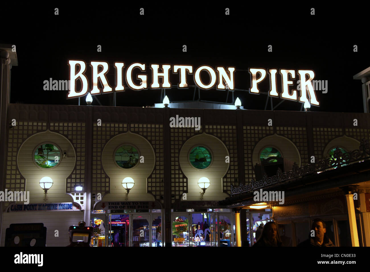 Brighton Pier Foto Stock