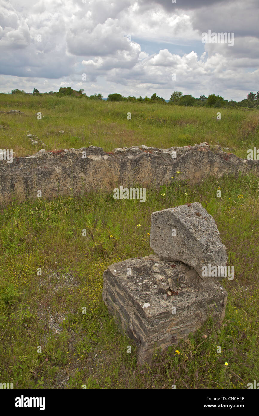 Le rovine romane di Conimbriga Foto Stock