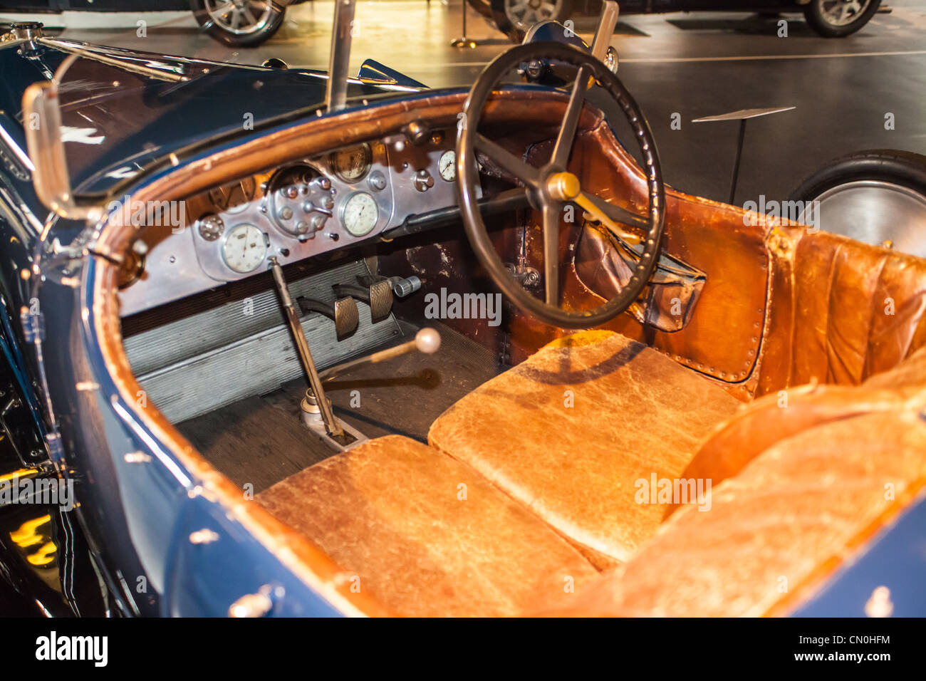 1924 Chenard e Walker Roadster con l'originale carrozzeria australiano al Mullin Museum di Oxnard in California Foto Stock